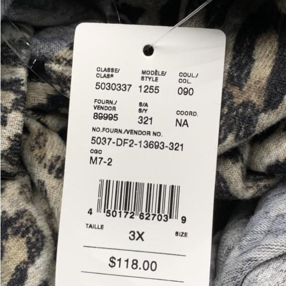 BNWT Leopard Print Open Front multiple sizes available. - Picture 15 of 15